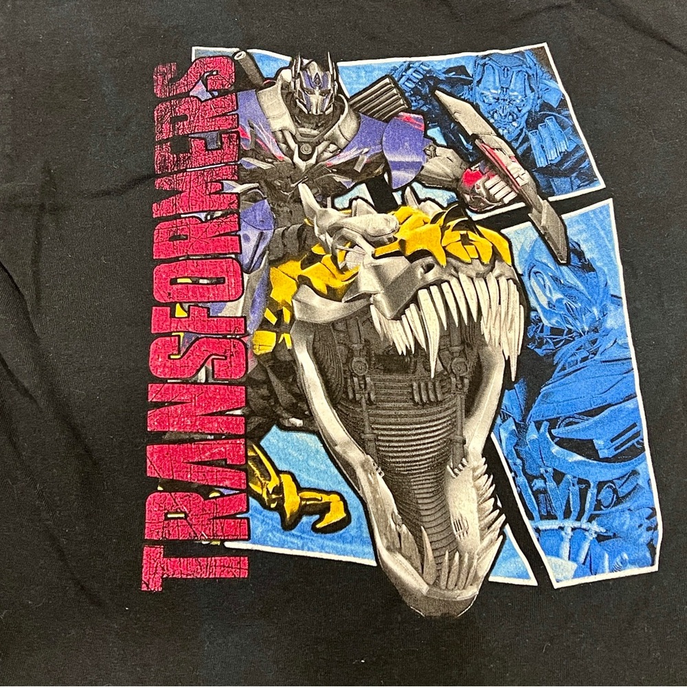 Black Graphic Tee for Men
